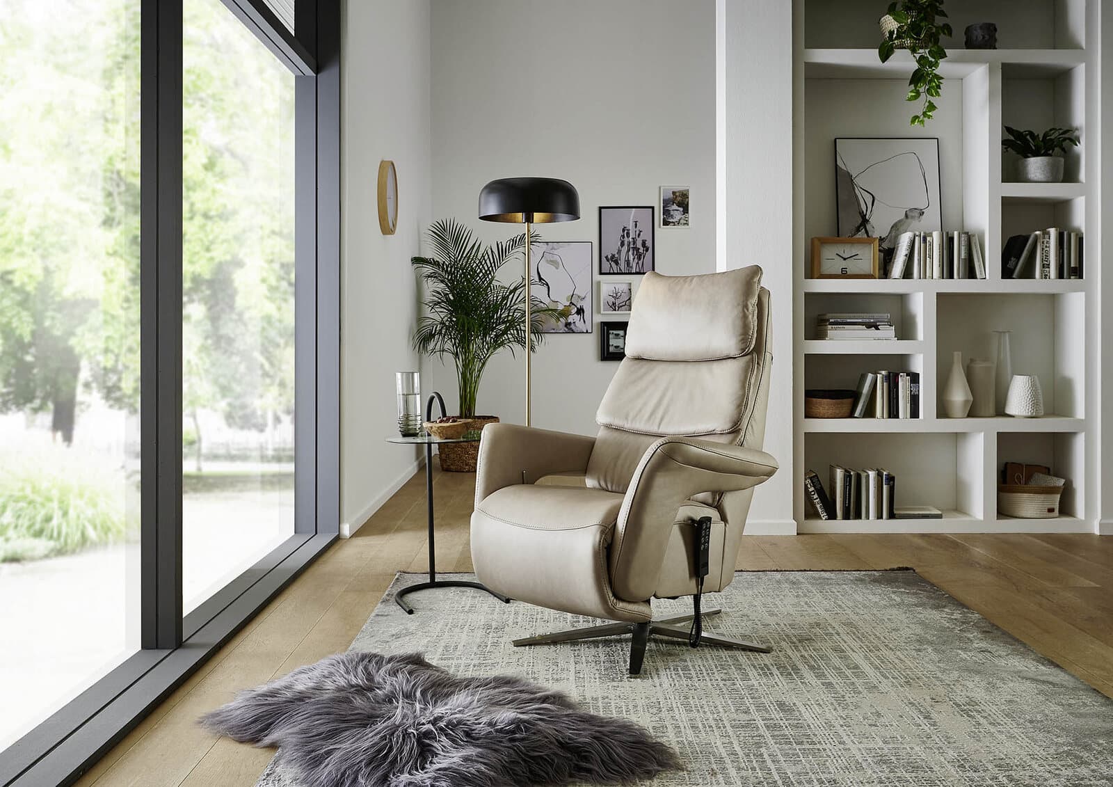 TV-Sessel KS975122 in ecru mit Relaxfunktion